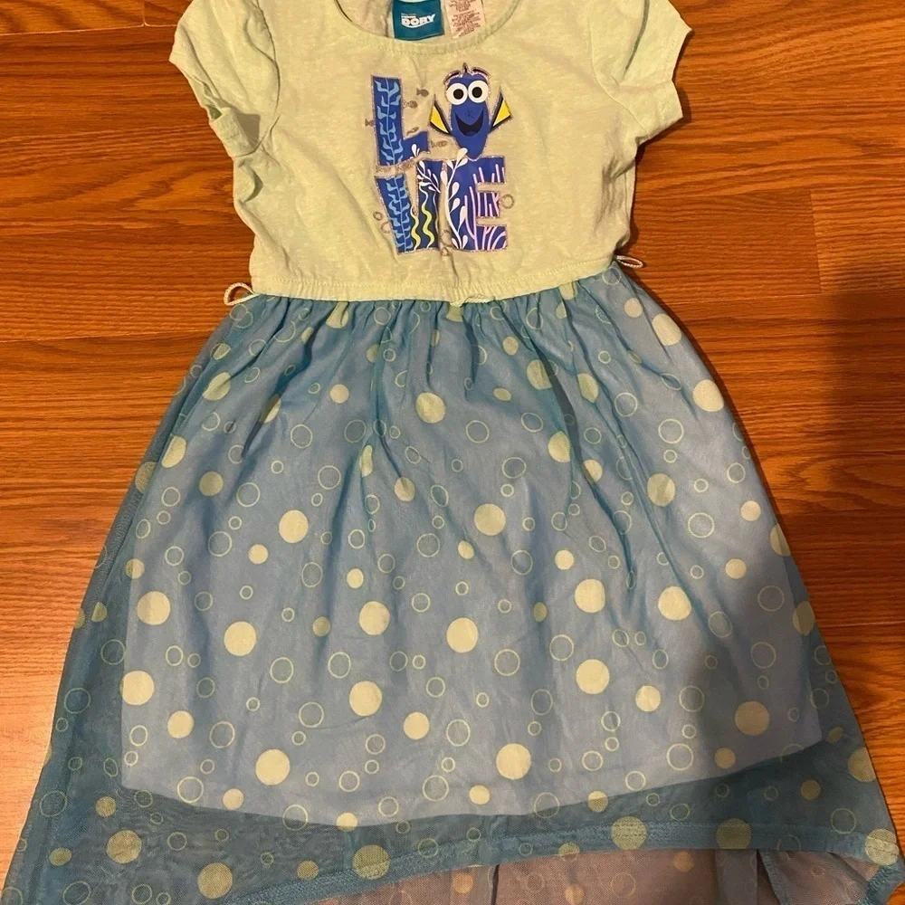 Disney Finding Dory Dress XS (4-5) (GF)